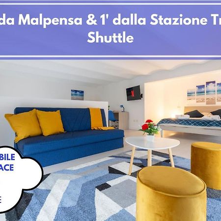 Apartmán 10' Da Malpensa & 1' Dalla Stazione TreniShuttle Somma Lombardo Exteriér fotografie