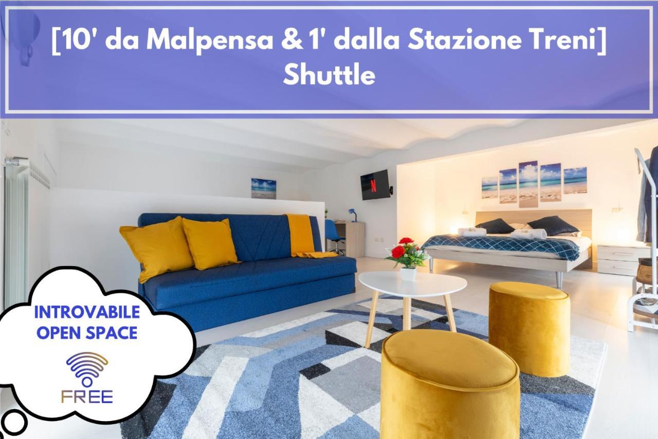 Apartmán 10' Da Malpensa & 1' Dalla Stazione TreniShuttle Somma Lombardo Exteriér fotografie